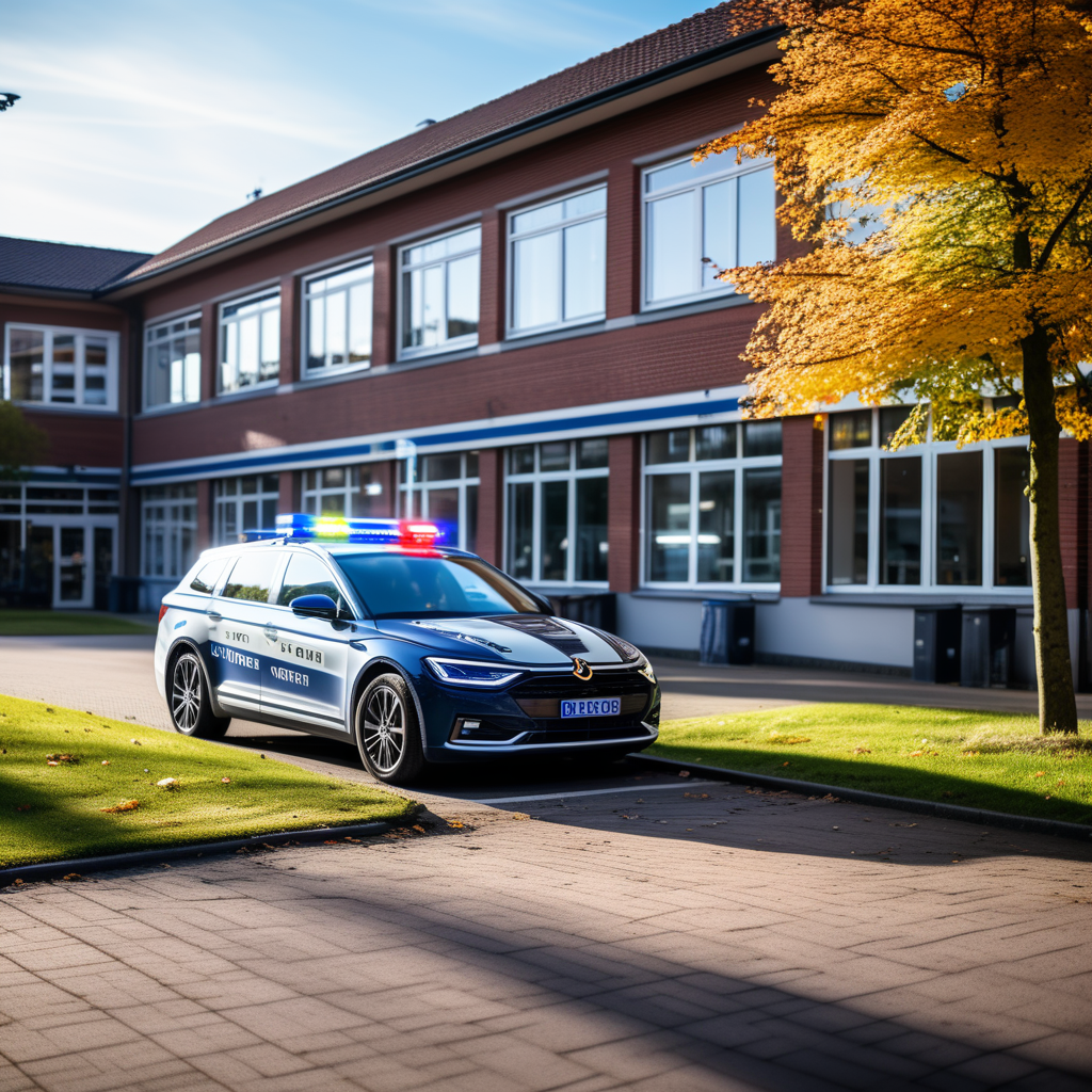 Ein­bruch in Real­schu­le — Poli­zei Müns­ter sucht Zeugen