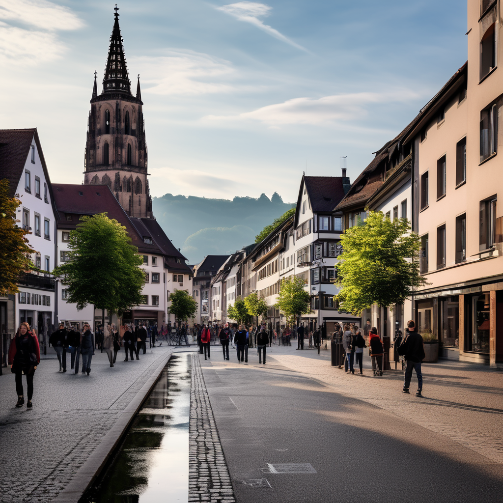 Passant in Freiburg soll aus Personengruppe heraus angegriffen worden sein